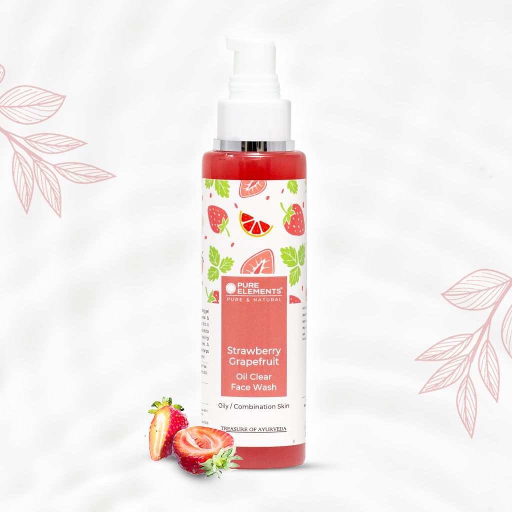 Strawberry Grapefruit Oil Clear Face Wash