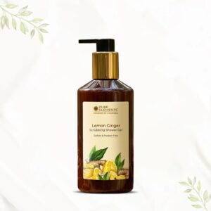Lemon Ginger Scrubbing Shower Gel