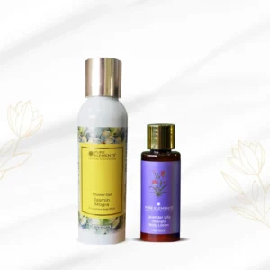 Jasmin Shower Gel and Lavender Body Lotion