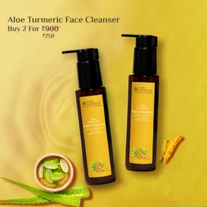 Combo Offer- Aloe Turmeric Face Cleanser (Pack of 2)