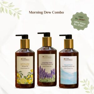 Morning Dew Combo of 3 Shower Gels