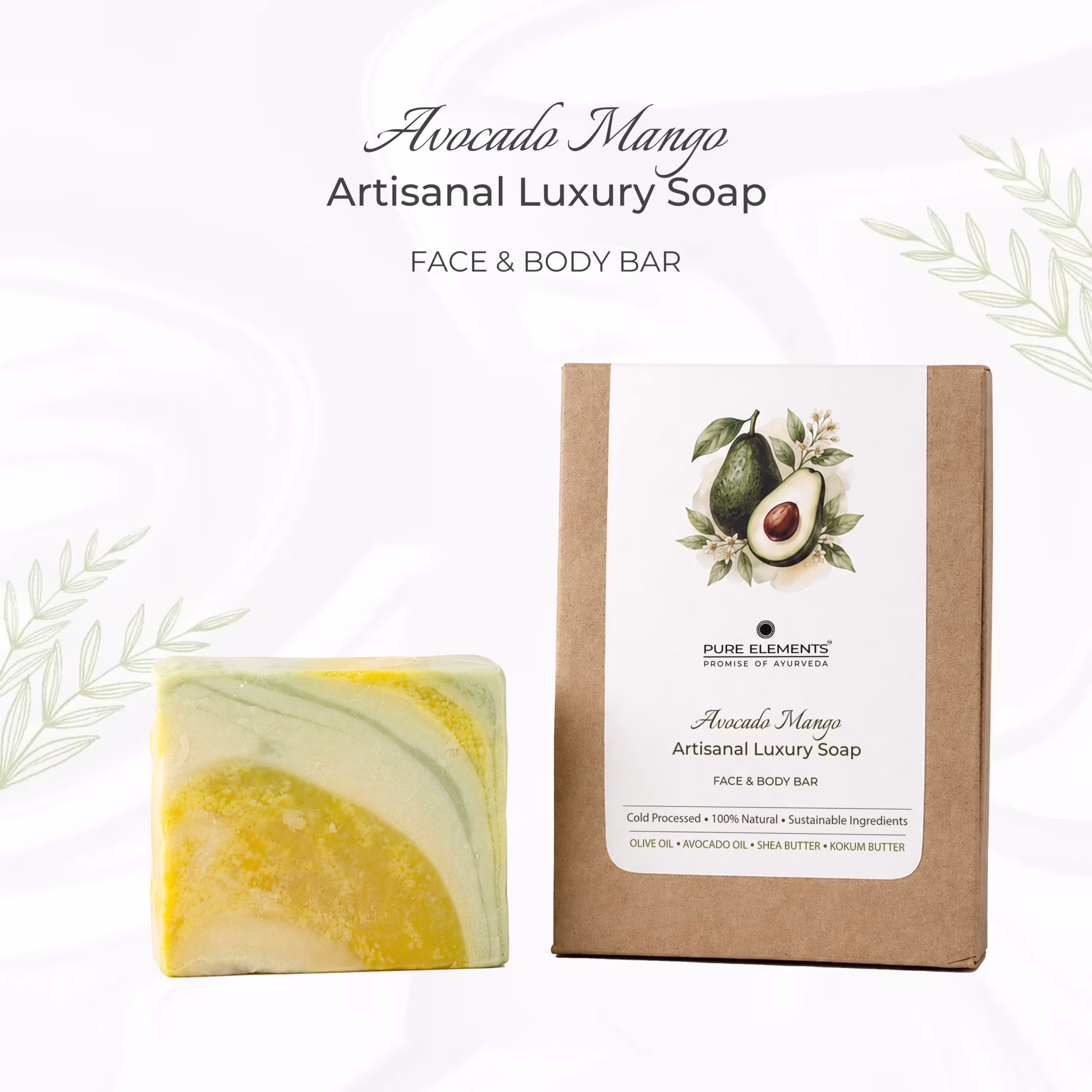 Avacado Mango Artisanal Luxury Soap