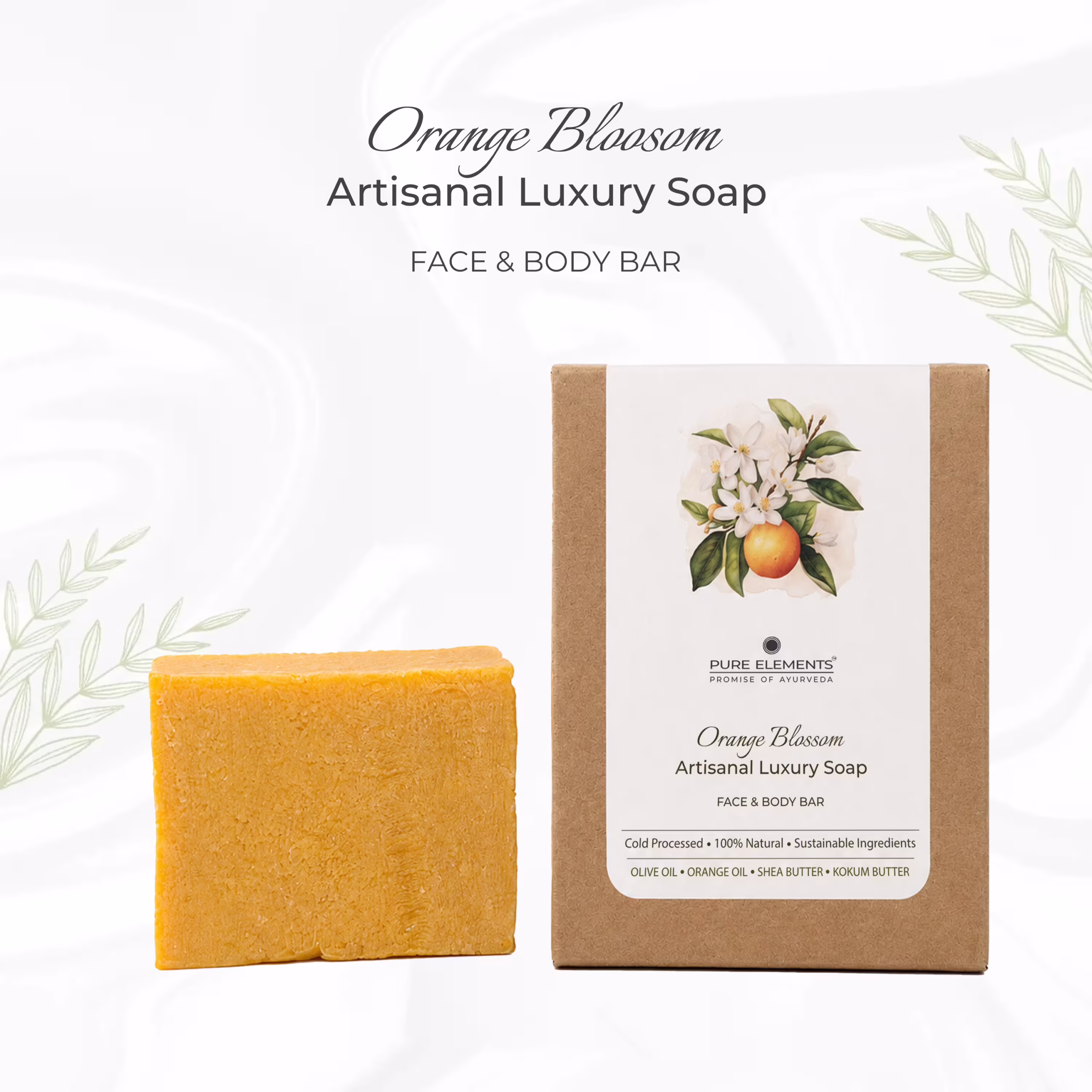 Orange Bloosom Artisanal Luxury Soap