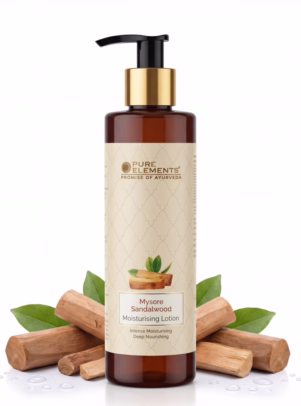 Sandalwood Moisturising Lotion Hero Shot