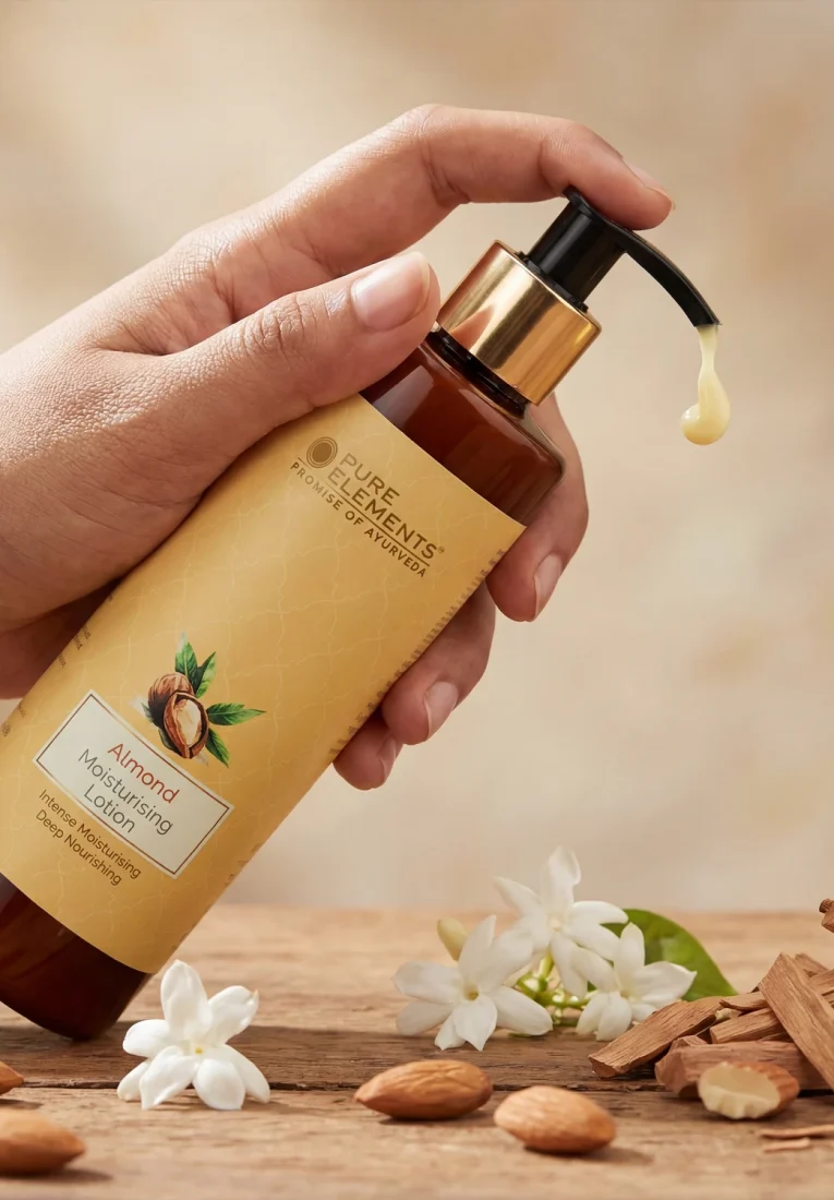 almond moisturising body lotion 3