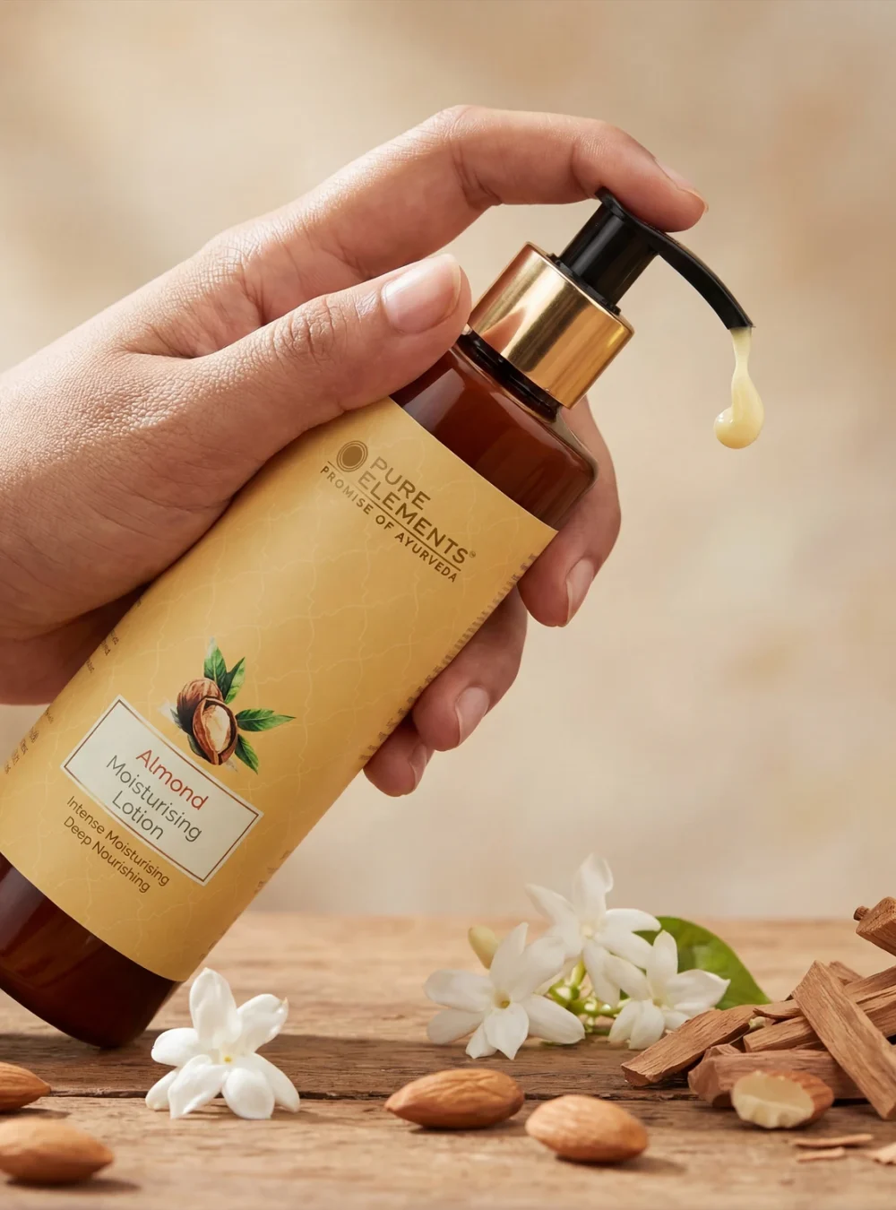 almond moisturising body lotion 3